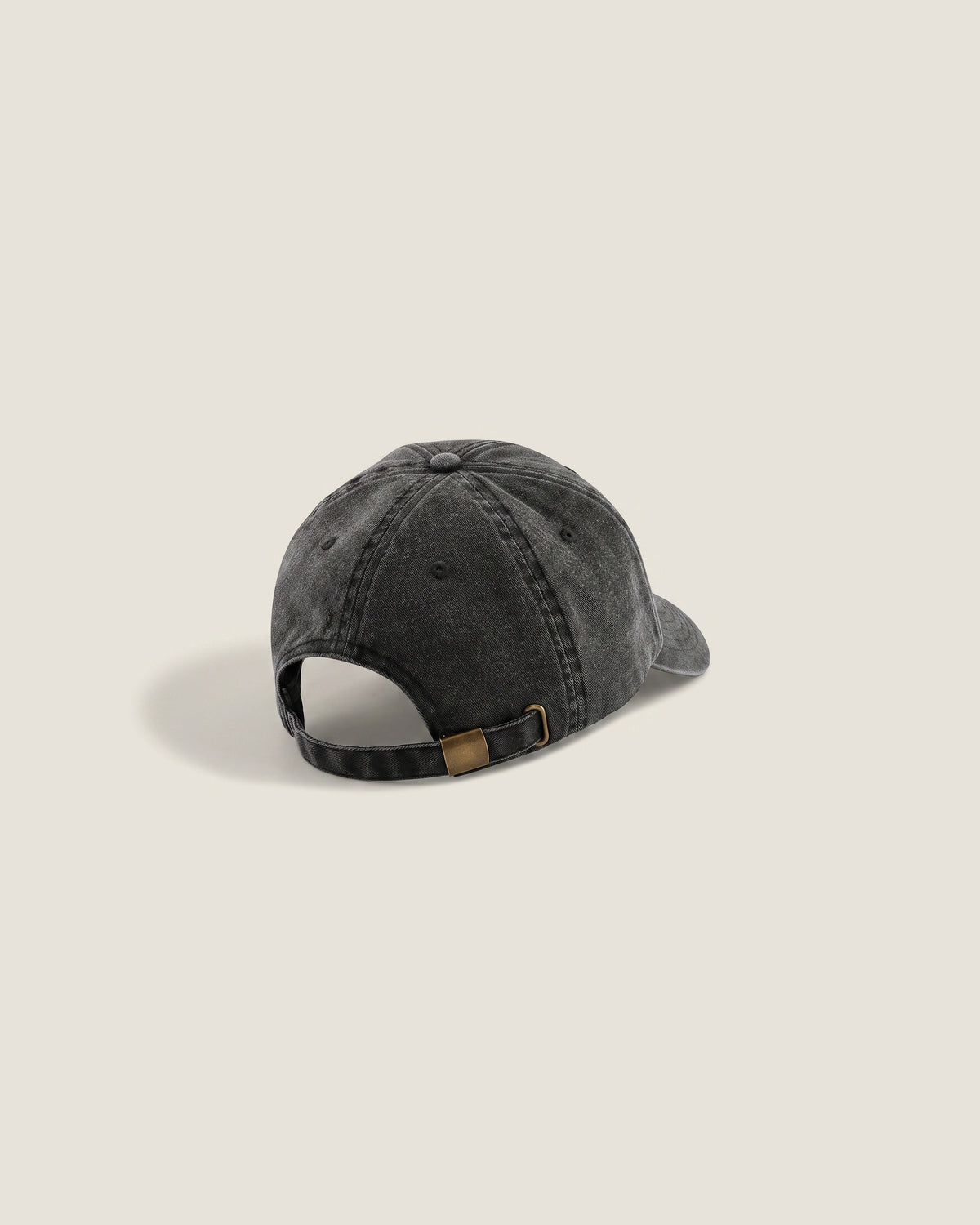 senior taste analyst Cap in Vintageblack, Rückansicht