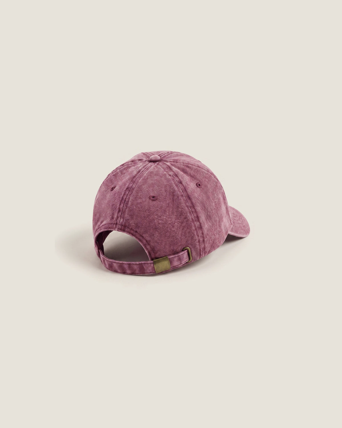 brain.md Cap in Vintagered, Rückansicht